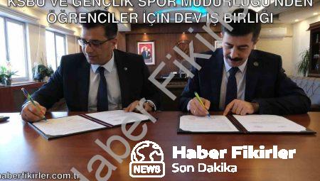 KSBÜ ve Gençlik Spor Müdürlüğü’nden Öğrenciler İçin Dev İş Birliği