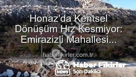 Honaz’da Kentsel Dönüşüm Hız Kesmiyor: Emirazizli Mahallesi Estetik Dokunuşlarla Yeniden Şekilleniyor