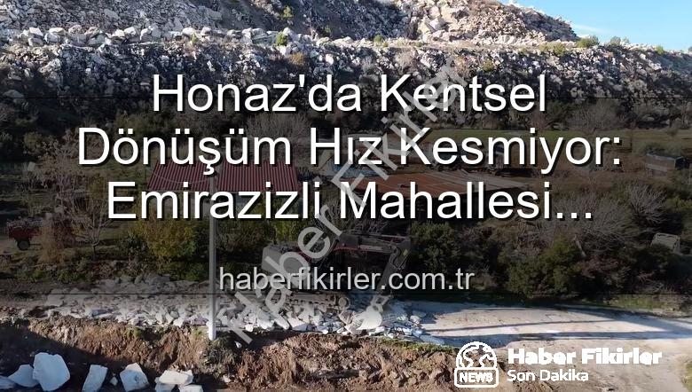 çevre düzenleme çalışmaları - Honaz'da Kentsel Dönüşüm Hız Kesmiyor: Emirazizli Mahallesi Estetik Dokunuşlarla Yeniden Şekilleniyor